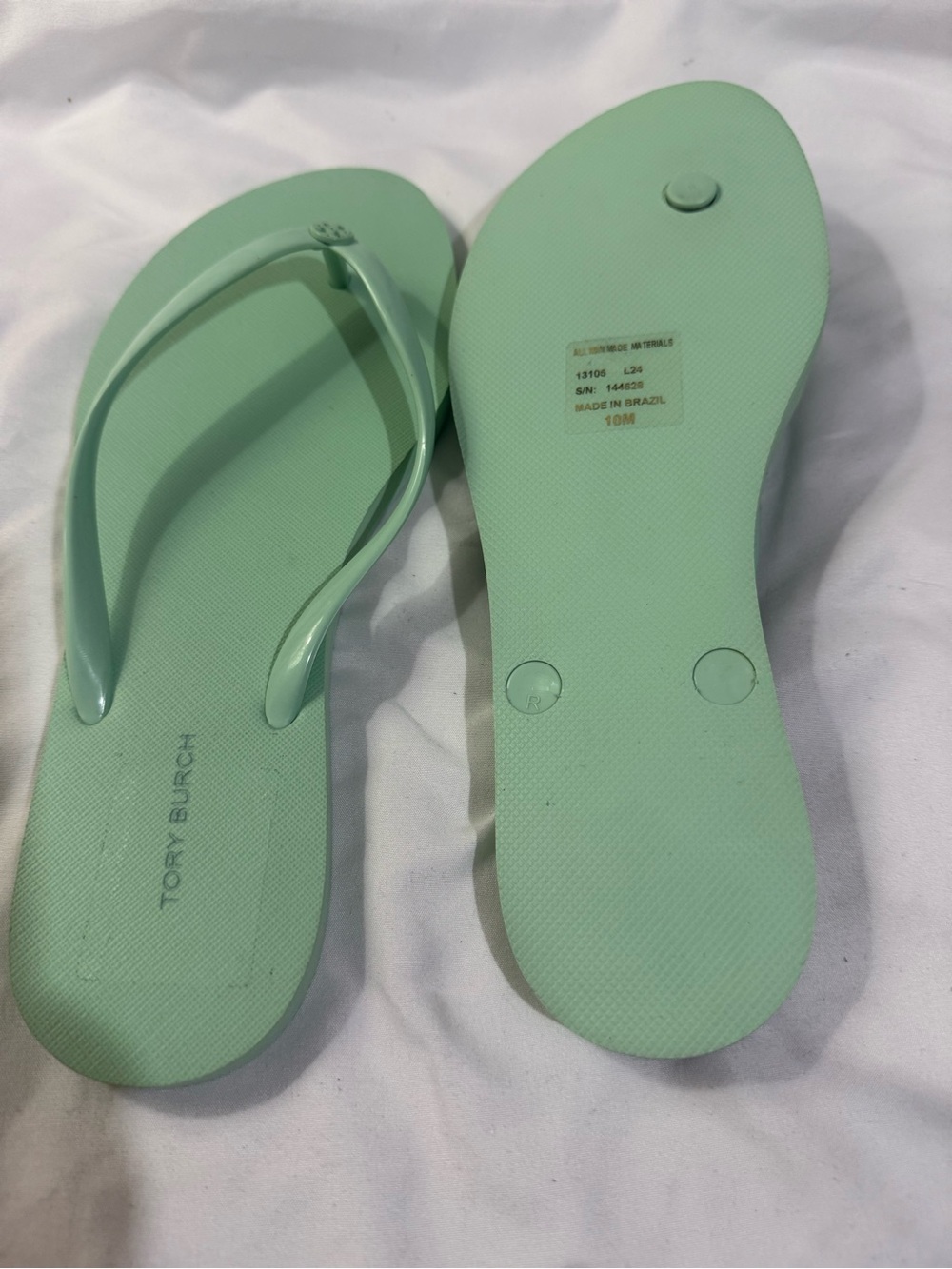 Tory Burch Chelsea Flip Flops W/Size 10 - Picture 5 of 8